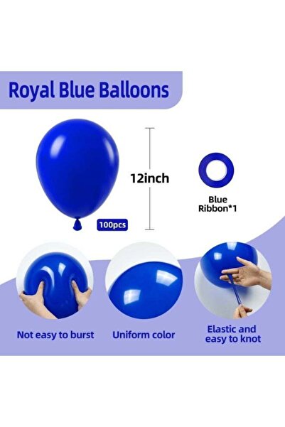 Generic Goldedge Party Balloons 100 Pack, 12 Inch Latex Balloons Helium or Ai...