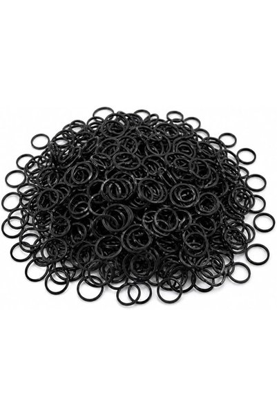 Generic 1000 Multicolor Rubber Bands – Strong & Durable Elastic Bands for Hai...