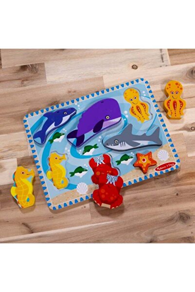 Generic Sea Life Wooden Chunky Puzzle