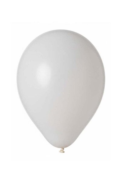 Generic Grey Latex Balloons 5 Inch – Pack of 100 Mini Balloons for Wedding, P...