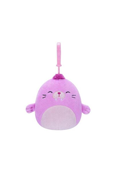 Generic 3.5 inch Little Plush Clip-on Pepper Pink Walrus , Officially License...