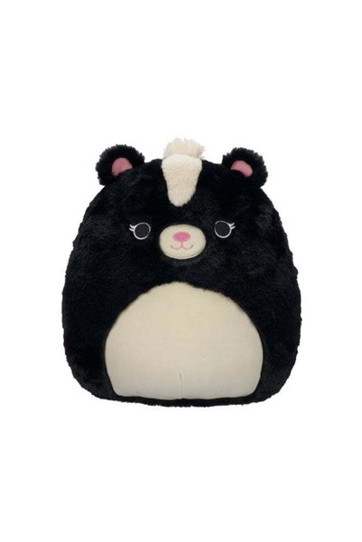Generic 12 inch Fuzzamallows Medium Plush Selma Black & White Skunk Officiall...