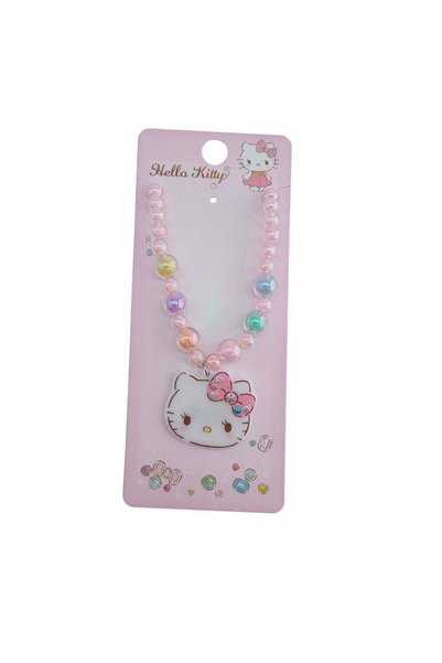 Generic Sanrio Hello Kitty and Friends Hello Kitty Bead Necklace (Pink)