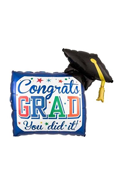 Generic Congrats Graduation You Did It Themed Balloon 30inch Decorations Part...