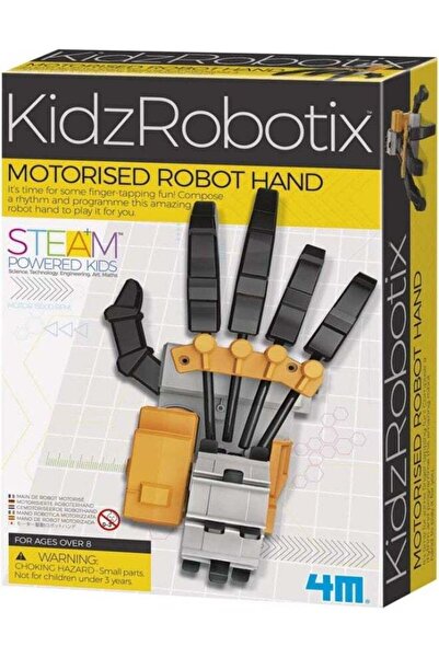 Generic KidzRobotix Motorised Robot Hand – DIY STEM Kit to Build a Robotic Gr...