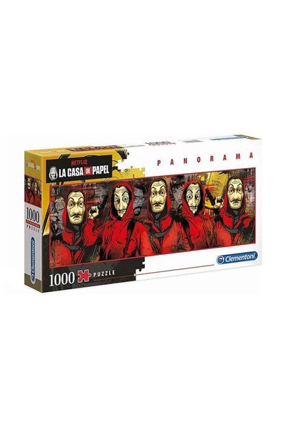 Generic 1000-Piece Panorama La Casa De Papel Puzzle Set
