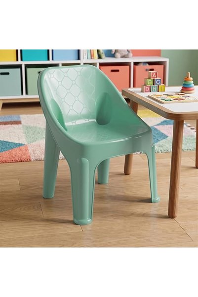 Taimi Plastic Kids Chair - Durable & Lightweight Children's Chair with Backre...