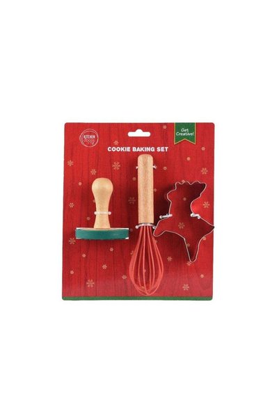 Generic Kaemingk Baking Set – Silicone Bakeware, Christmas Holiday Kitchen Ac...