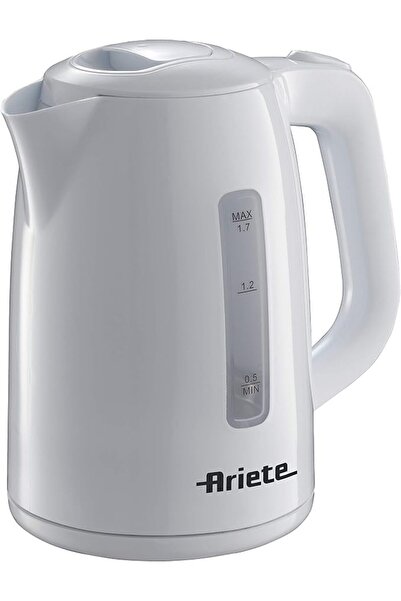 ARIETE Electric Bollitore Cordless Kettle, 1.7 Capacity, Auto Shut Off, Plast...