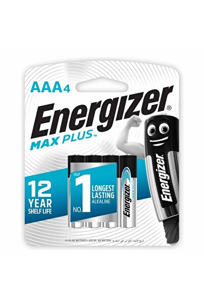 Generic Energizer Max Plus AAA Alkaline Batteries Blister Pack (Pack of 4)