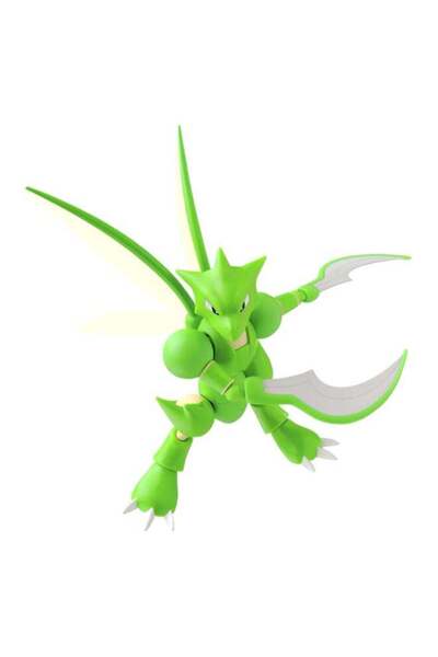 Generic Blokees Pokemon Classic Version-L Scyther Model Kit | Buildable Posea...