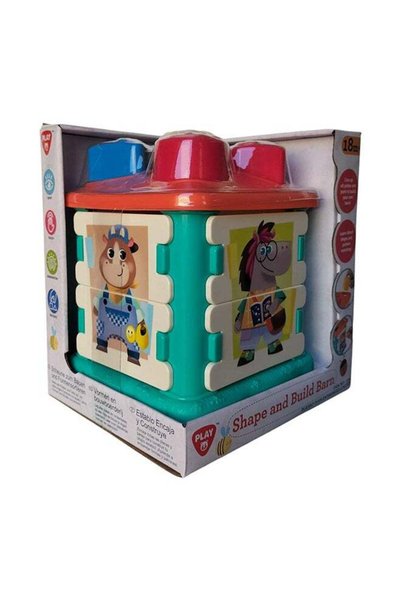 Generic Playgo Sand & Water Barn Table – 20 Piece Outdoor Play Set