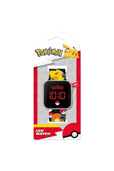 Generic Pokemon LED Digital Watch (Black)