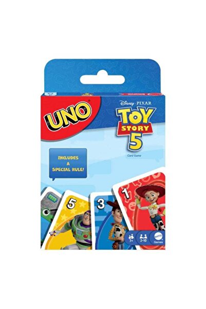 Generic Mattel Games UNO Disney and Pixar Toy Story 5 Card Game with Movie-In...
