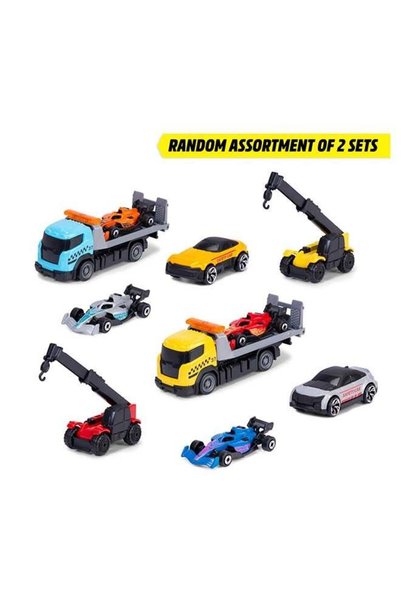 Generic Formula Racer Die-Cast Car Set, 2 Assorted Styles