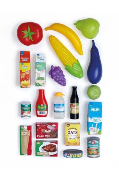 Generic Busy Me My Shopping Trolley, Includes Toy Vegetables And Fruits, Inte...