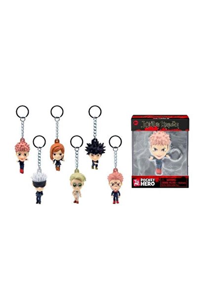 Generic Jujutsu Kaisen Collectible Keychain Pocket Hero Series 1, Assorted 1 ...