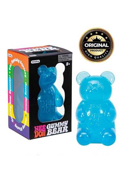 Generic NeeDoh Gummy Bear-BLUE