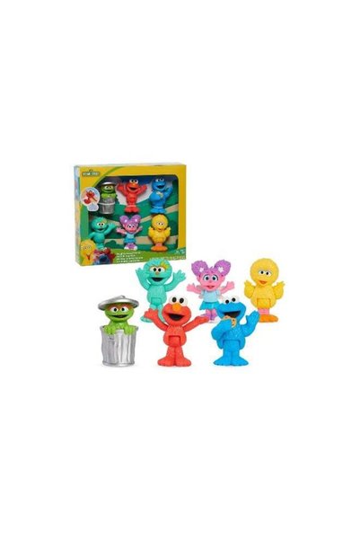 Generic Sesame Street Neighborhood Friends Figure Pack (6 figures)