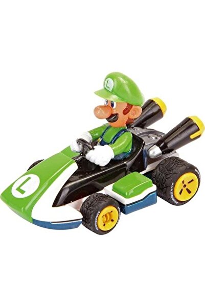 Generic Carrera Pull & Speed Mario Kart 8 - Luigi I Wind-Up Pull-Back Car I O...