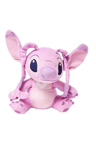 Generic Disney Lilo & Stitch Angel Medium Plush Toy (20.32 cm, Pink)