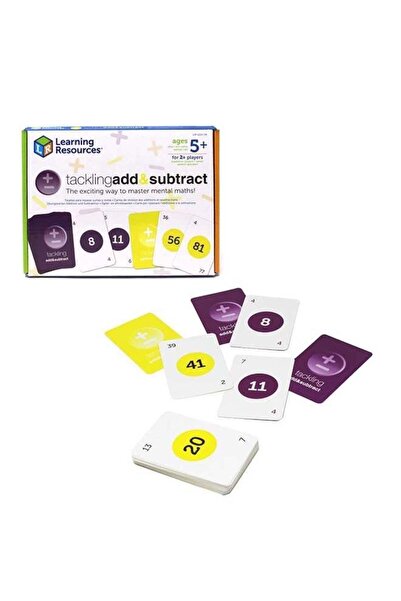 Generic Tackling Add & Subtract (Student Card Set, Ages 5-11)