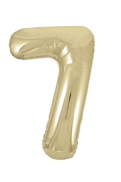 Generic 34" Gold Foil Number 7 Balloon