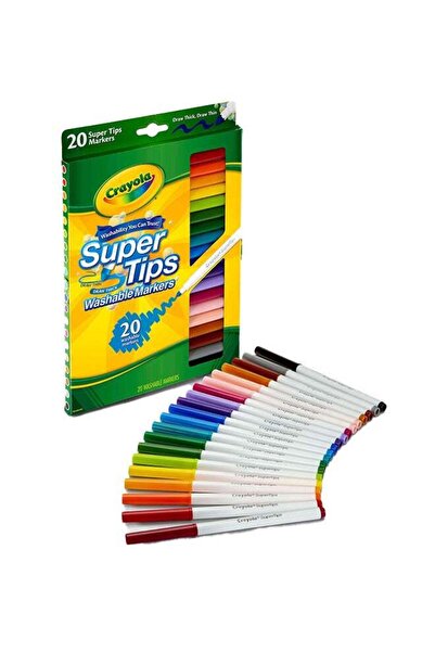 Generic 20 Count Washable Super Tips Markers