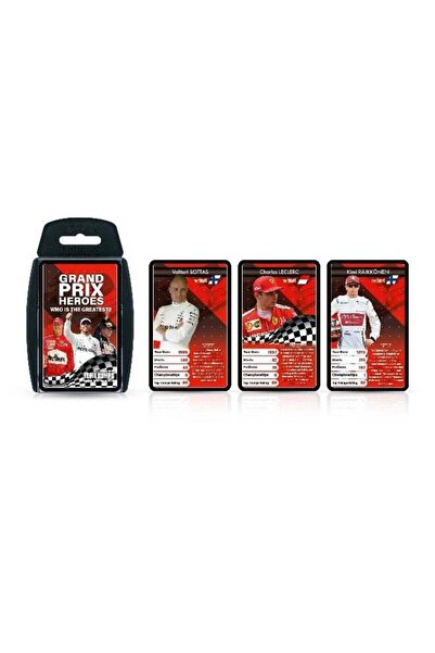 Generic Top Trumps Grand Prix Heroes Card