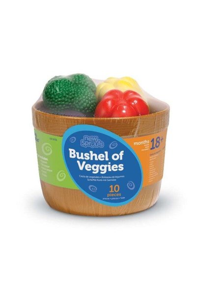 Generic New Sprouts Bushel Of Veggies (10-Piece Set, Soft Plastic, Ages 18M+)