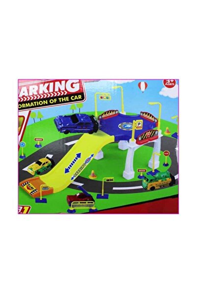 Generic Car Parking Toys For Kids Set