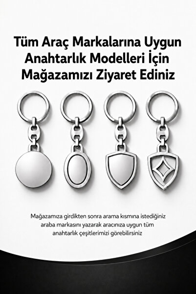 Baghes Luxury Keychain Metal Leather – Premium Stylish Design 11 X 2 cm Car Accessory with Double-Sided Logo