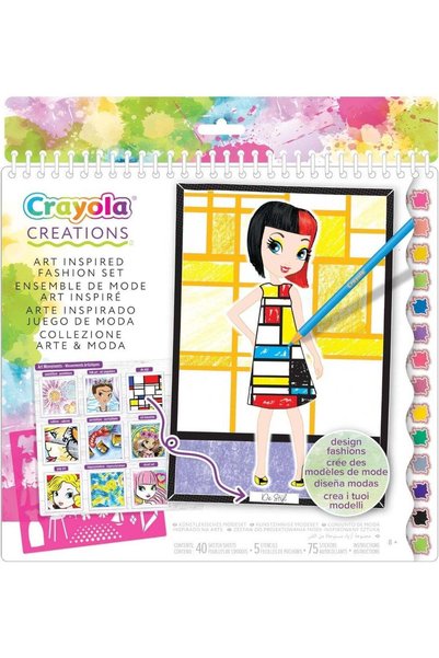 Generic Creations Art History Fashion Sketch Portfolio, Assorted Pack of 1