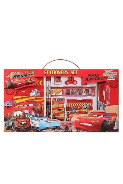 Generic Racer Themed All-in-One Stationery Bag Set for Kids with Drawing Book...