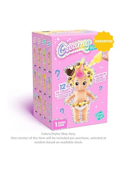 Generic Canal Toys Series 1 Creamy Deco DIY Baby Doll Keychain Kit (Assorted)