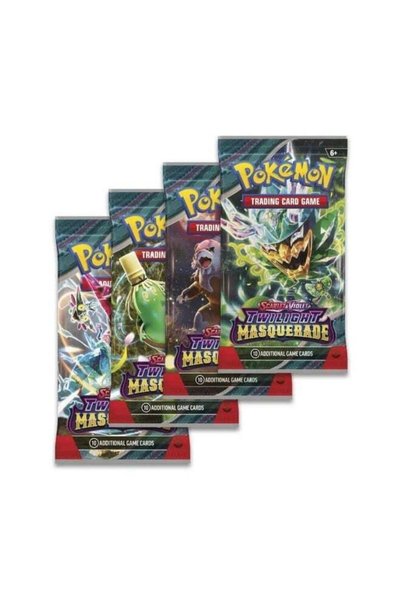 Generic Pokémon TCG Scarlet & Violet—Twilight Masquerade Booster Pack, 10 Tra...