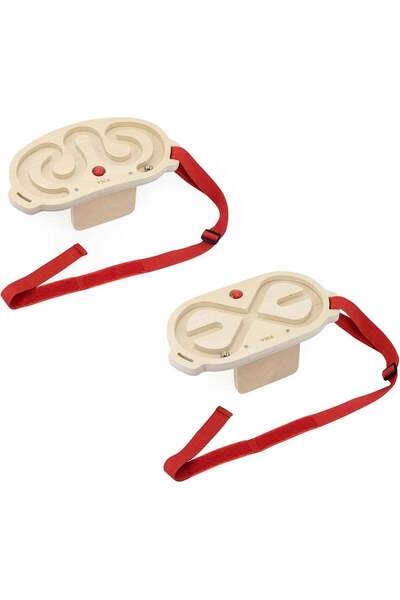 Generic VIGA Body Balance, Ball-in-a-Maze Puzzle - Montessori Wooden Toy for ...