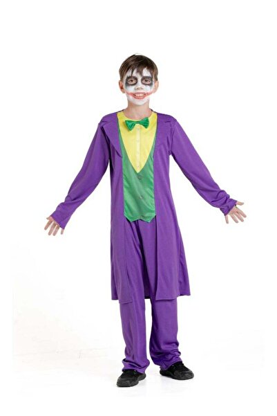 Generic Joker Costume for Kids 8-10 Years | Official DC Licensed Villain Outf...