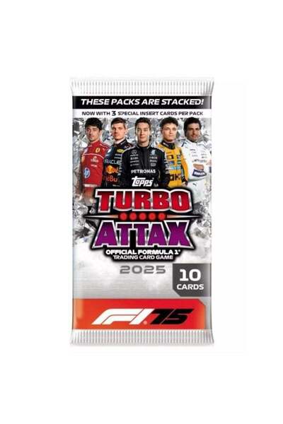 Generic Topps Turbo Attax Formula 1 2025 ( Random1 Single pack)