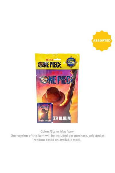 Generic One Piece Stickers Album Starter Pack (32 Page, Assorted)