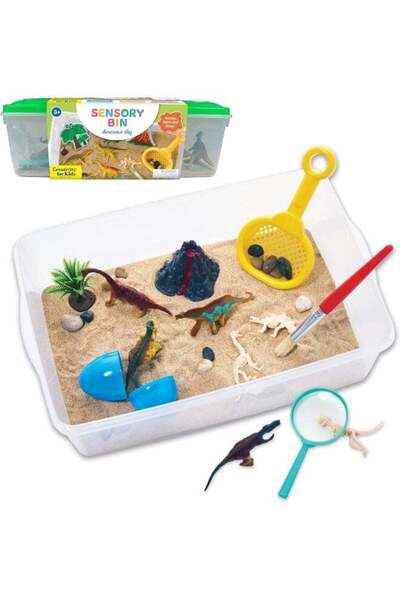 Generic Creativity for Kids Sensory Bin: Dinosaur Dig - Engaging Dinosaur Toy...