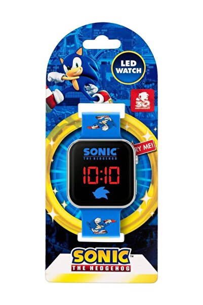 Generic Sonic the Hedgehog 30th Anniversary LED Digital Watch (Blue)