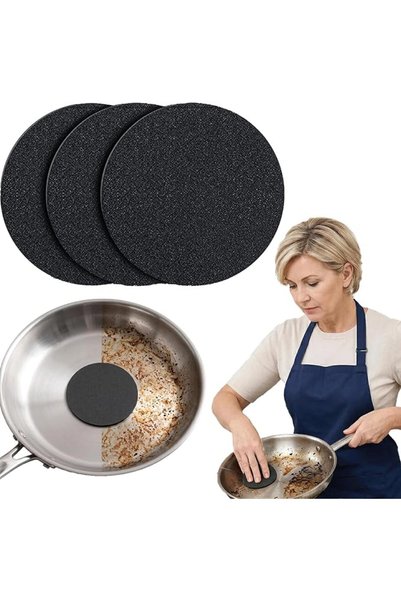 Yelajoy Steel Sponge for Stainless Steel,Croppable Professional Stainless Ste...