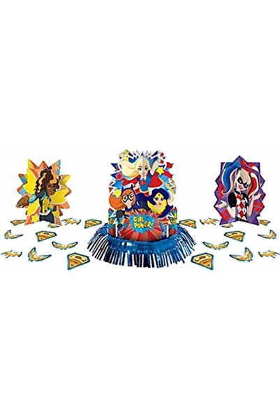 Generic DC Comics Superhero Girls Table Decoration Kit