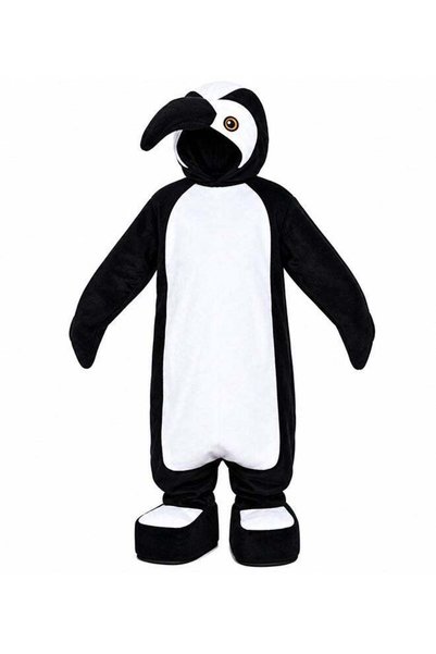 Generic Kids Penguin Animal Costume with Hood – Arctic Bird Fancy Dress Outfi...