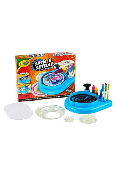 Generic Spin & Spiral Art Station, Spin Art Machine, Arts & Crafts for Kids A...