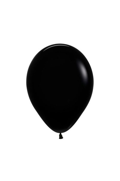 Generic Sempertex 12-Inch Latex Balloons, Black