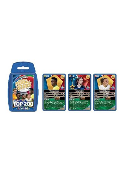 Generic Top Trumps World Football Stars The Top 200 - Blue
