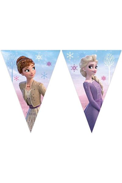 Generic Ciao Disney Frozen II “Wind Spirit” Triangular Pennant Banner – FSC P...