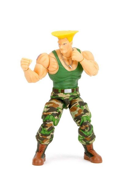 Generic Jada GUILE STREET FIGHTER 6 inch deluxe articulated collector figure ...